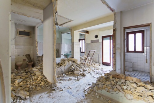 interior residential demolition