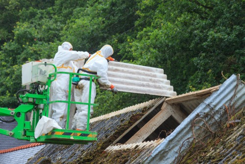 asbestos removal team
