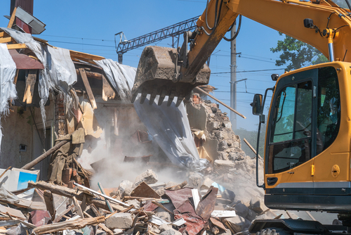Demolition Process commercial vs residential